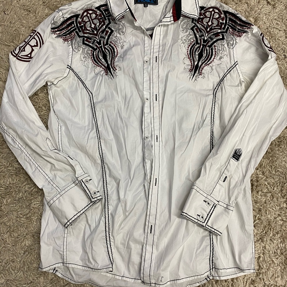 Roar button up shirt